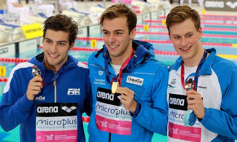 Paltrinieri s novim europskim rekordom do zlata na 1500 m