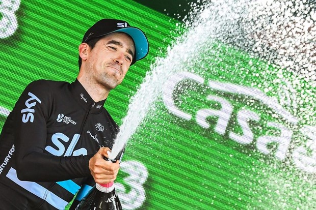 Nieve pobjednik 13. etape, Amador u vodstvu