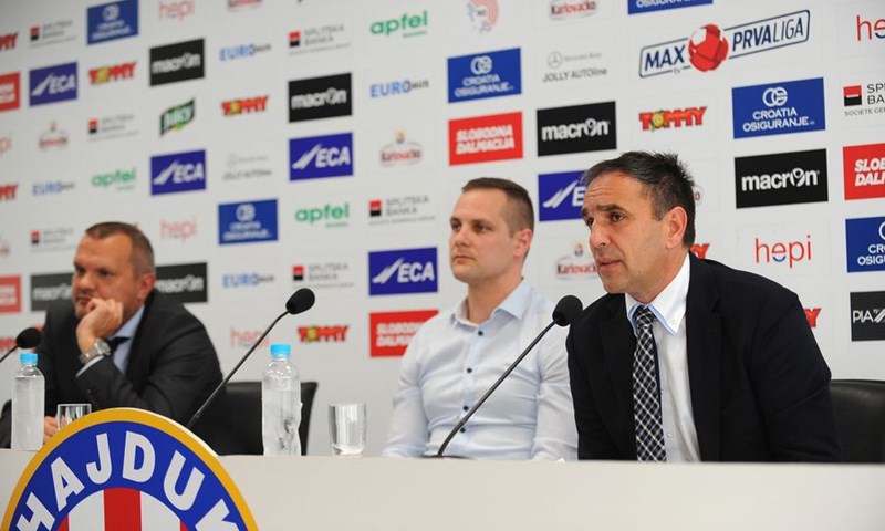 Predsjednik Hajduka Ivan Kos predstavio svoj savjetnički tim