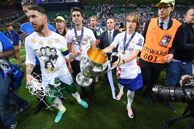 Luka Modrić izabran u najbolju momčad Lige prvaka