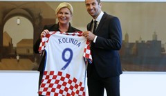 Hrvatski nogometni reprezentativci kod predsjednice Grabar Kitarović