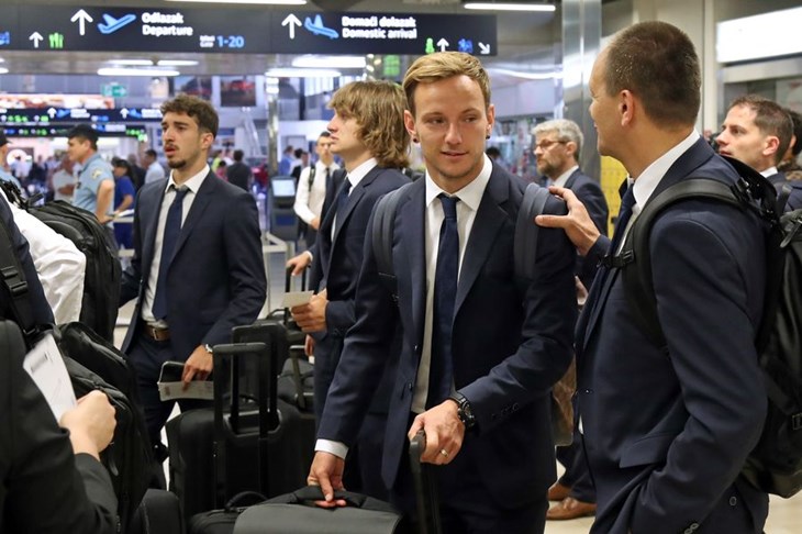 Hrvatska reprezentacija otputovala na Europsko prvenstvo u Francusku