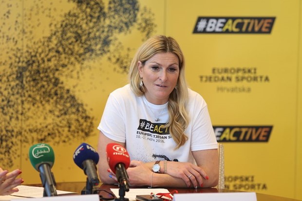 Janica Kostelić, Marija Crnković i sportske zvijezde predstavile Europski tjedan sporta