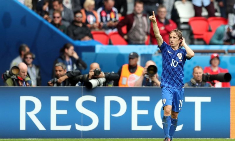 Modrić: "Lopta mi je došla točno na volej i dobro sam je pogodio"