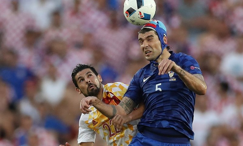 Hrvatska trenirala u punom sastavu, Ćorluka u Uefinom muzeju