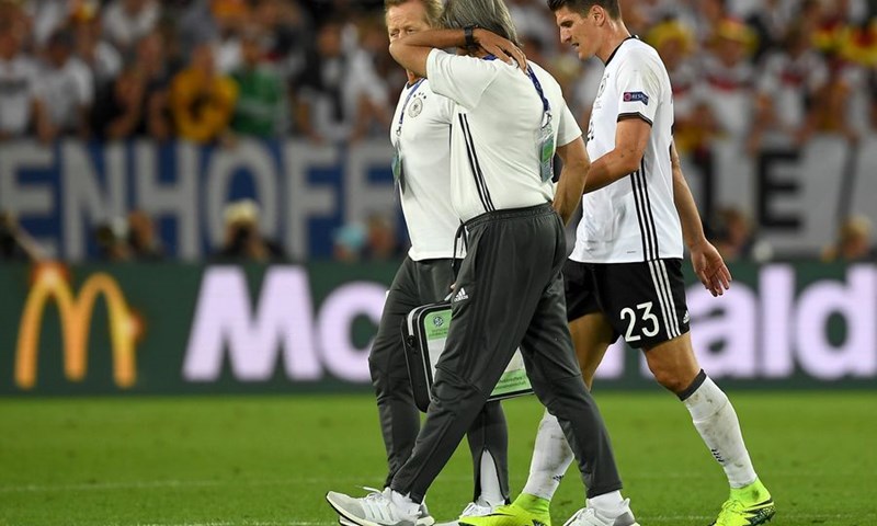 Nijemci ostali bez Gomeza do kraja Europskog prvenstva