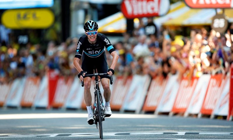 Chris Froome pobjednik osme etape i novi vodeći u ukupnom poretku
