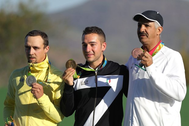 Zlato 21-godišnjem Talijanu, bronca 53-godišnjem Kuvajćaninu u skeetu