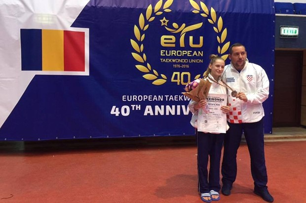 Paško Božić i Lena Stojković brončani na Europskom kadetskom prvenstvu