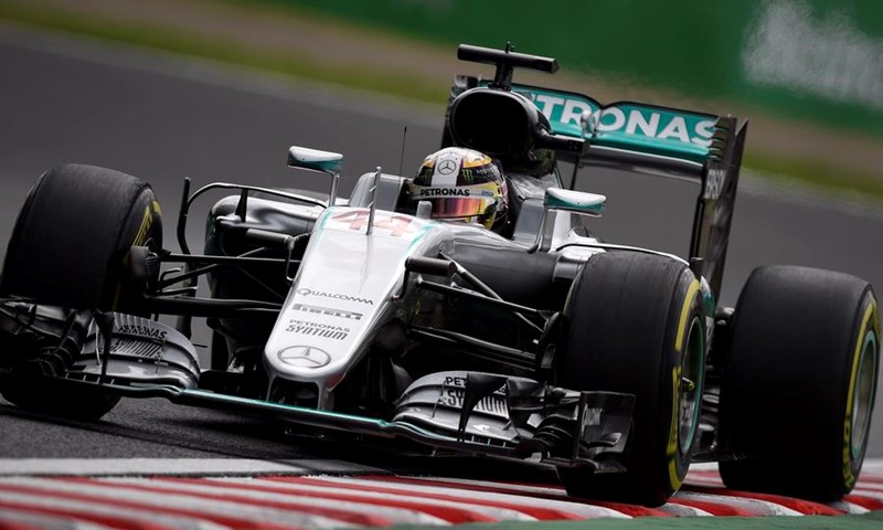 Prvi startni red Mercedesima, Rosberg brži od Hamiltona