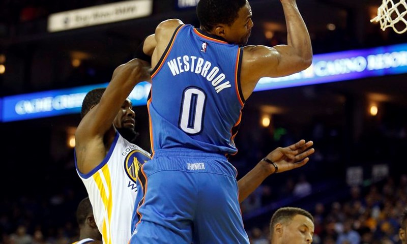 VIDEO: 46 poena Westbrooka nije spasilo Thunder od poraza