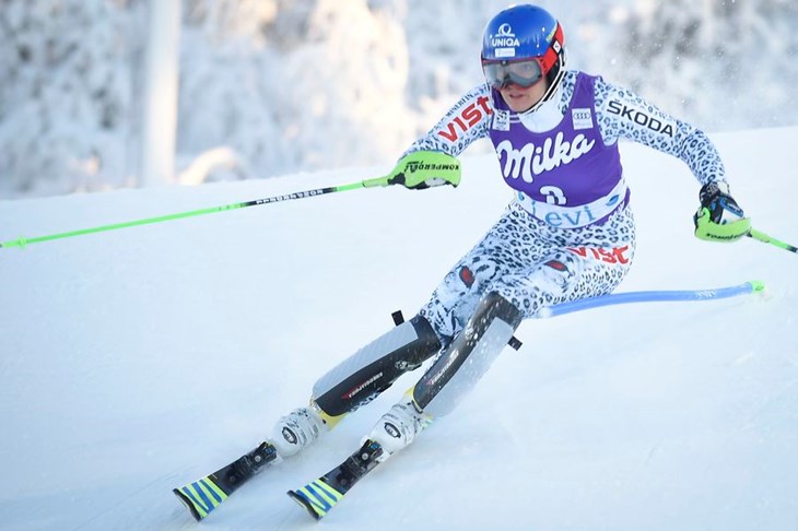 Shiffrin vodi, dobro skijanje Leone Popović
