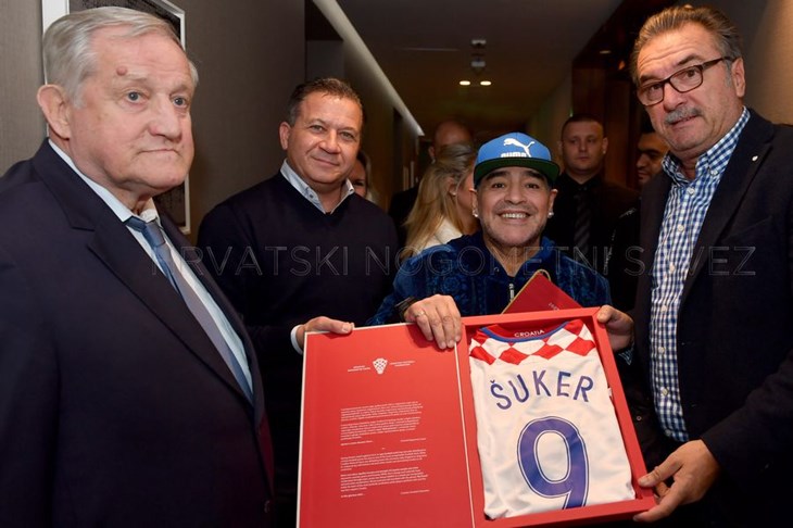 Delegacija HNS-a sastala se s Diegom Maradonom
