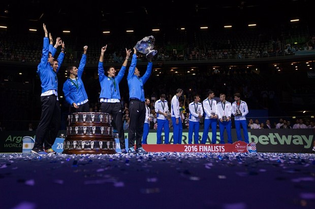 Davis Cup ljestvica: Argentina na vrhu, Hrvatska treća