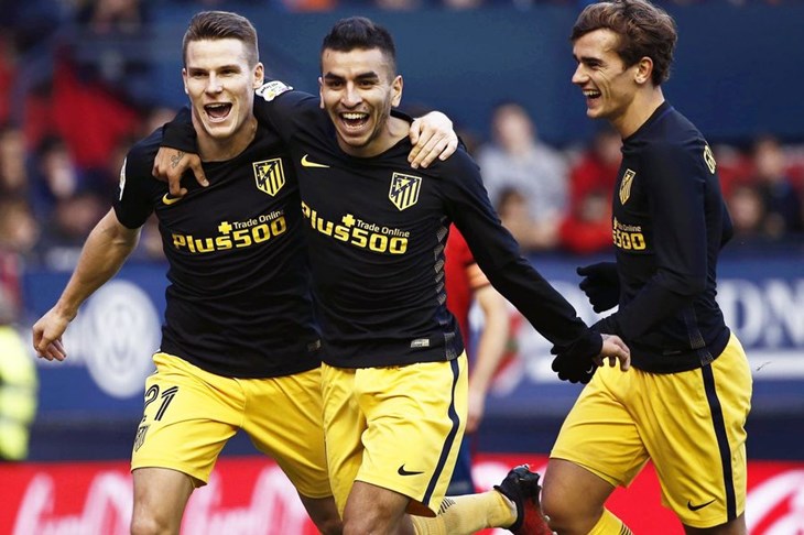 VIDEO: Gameiro postigao drugi najbrži hat-trick u povijesti Primere, Atletico slavio kod Gijóna