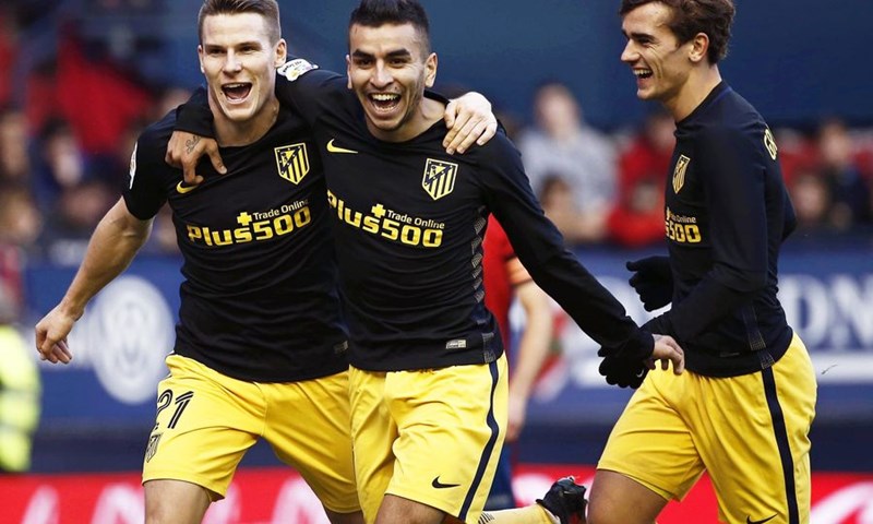 VIDEO: Gameiro postigao drugi najbrži hat-trick u povijesti Primere, Atletico slavio kod Gijóna