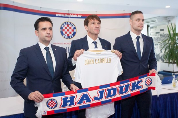 Carrillo: "Ozračje u Hajduku dobro ", Petev: "Zanima nas samo pobjeda"