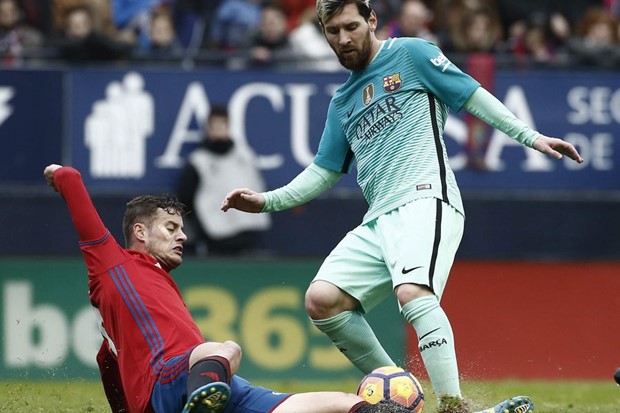VIDEO: Barcelona dugo lomila Osasunu, Messi prestigao Ronalda