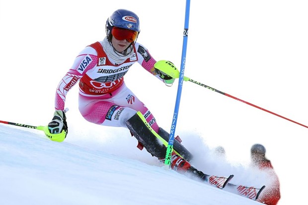 Shiffrin vodeća nakon prve vožnje, Popović 60.