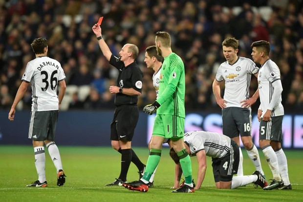 Poništen crveni karton veznjaku West Hama