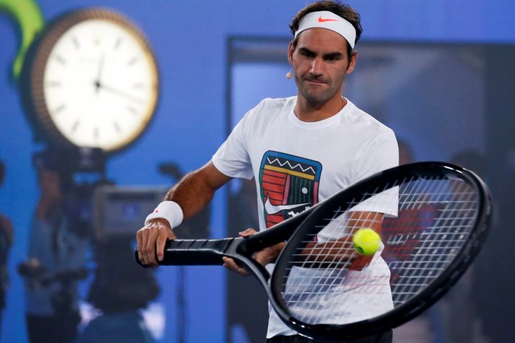 FANATIK: Federer, Đoković i društvo uveseljavali najmlađe obožavatelje