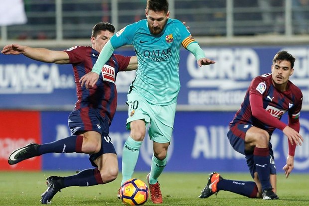 VIDEO: Barcelona rutinski prošla kroz Eibar, prvijenac Denisa Suareza
