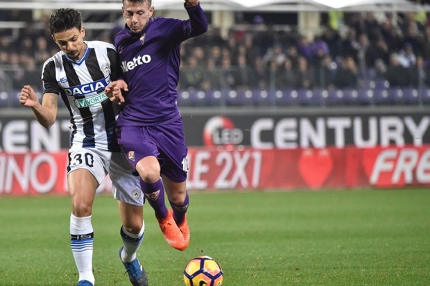 VIDEO: Lagana pobjeda Fiorentine protiv Udinesea, vratio se Nikola Kalinić