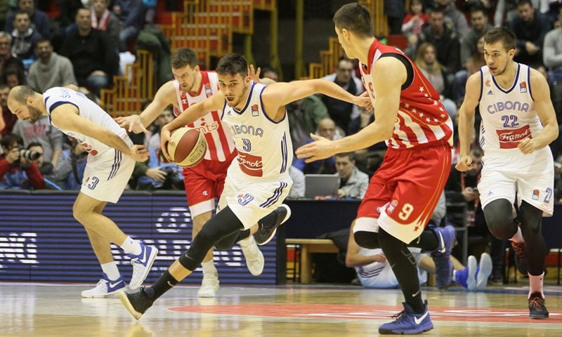 Cibona poražena u Beogradu, Crvena zvezda osigurala prvo mjesto