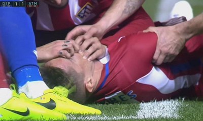 VIDEO: Teška ozljeda Fernanda Torresa zasjenila remi Deportiva i Atletica