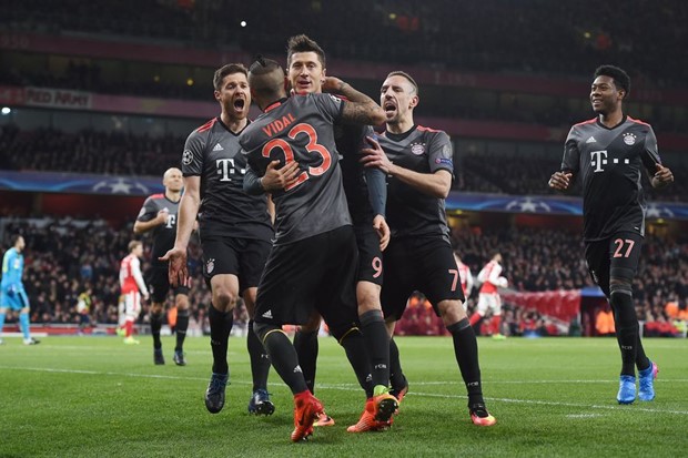 VIDEO: Bayern u dvije utakmice zabio Arsenalu deset golova