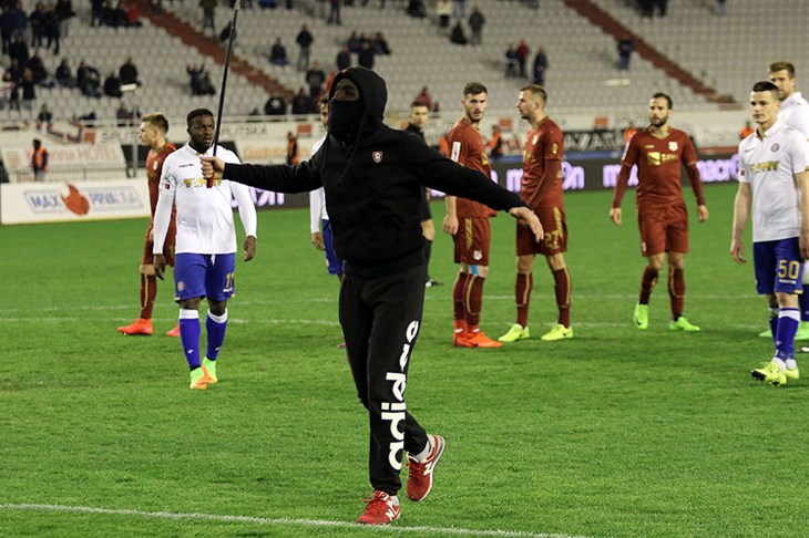 Hajduk kažnjen s dvije utakmice bez gledatelja i 80.000 kuna