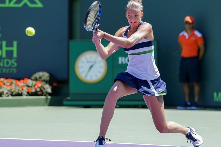 Pliškova uzela prvi set pa uhvatila dva gema u ostatku meča