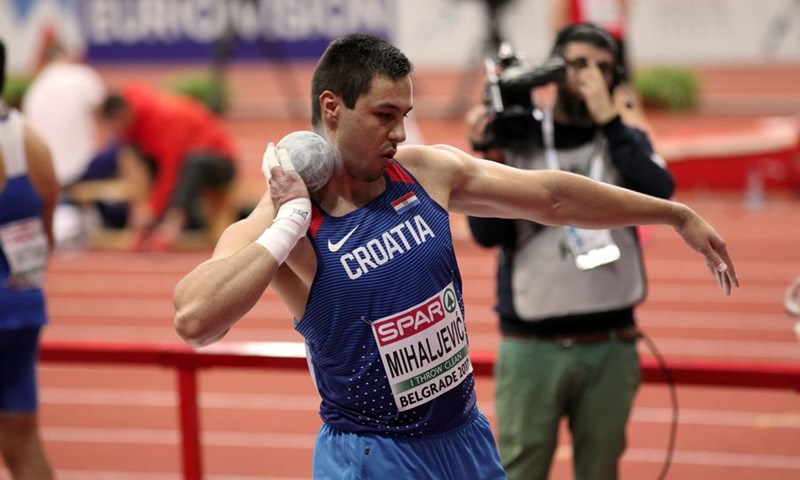 Filip Mihaljević postavio novi hrvatski rekord u bacanju kugle