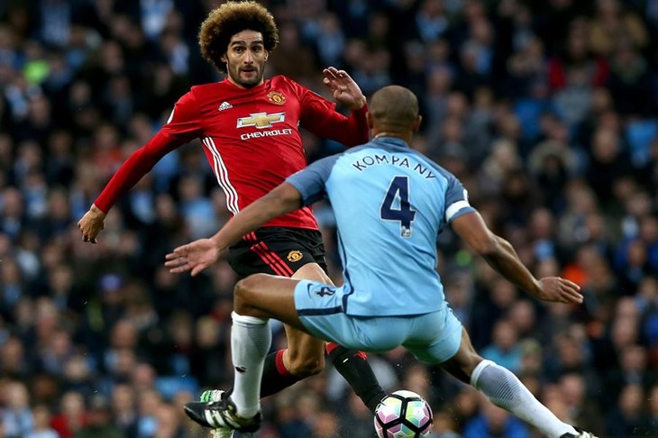 VIDEO: Bez pobjednika u gradskom derbiju, Fellaini glupo do isključenja