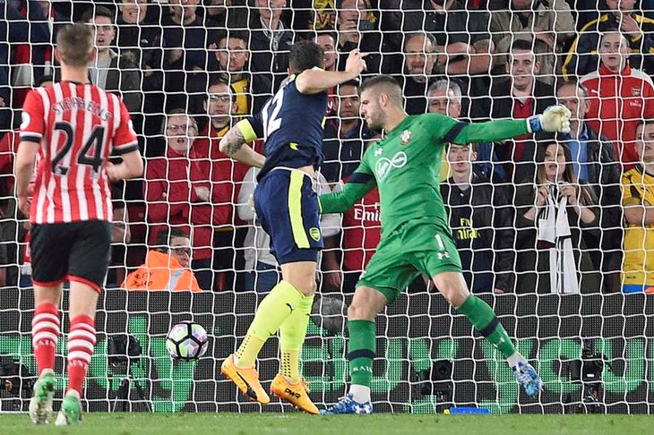 VIDEO: Arsenalu pobjeda na St. Mary'su i peto mjesto na ljestvici