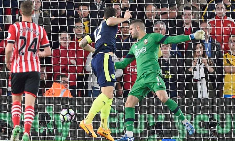 VIDEO: Arsenalu pobjeda na St. Mary'su i peto mjesto na ljestvici
