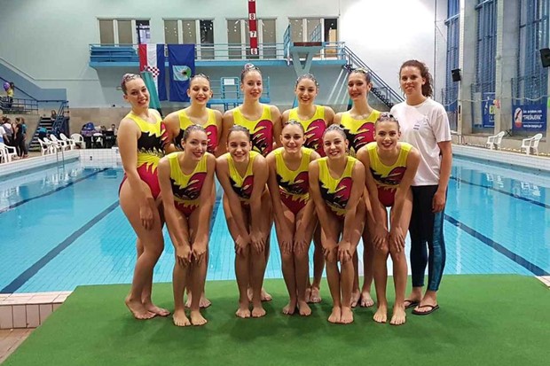 Riječke sinkro plivačice osvojile tri zlata i srebro