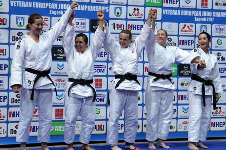 Veteranke Hrvatske uzele europsku judo broncu u Zagrebu