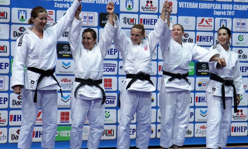 Veteranke Hrvatske uzele europsku judo broncu u Zagrebu