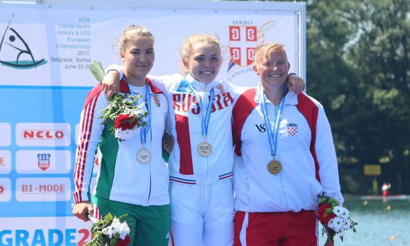 Vanesa Toth brončana u C-1 500 m na Europskom juniorskom prvenstvu u kajaku