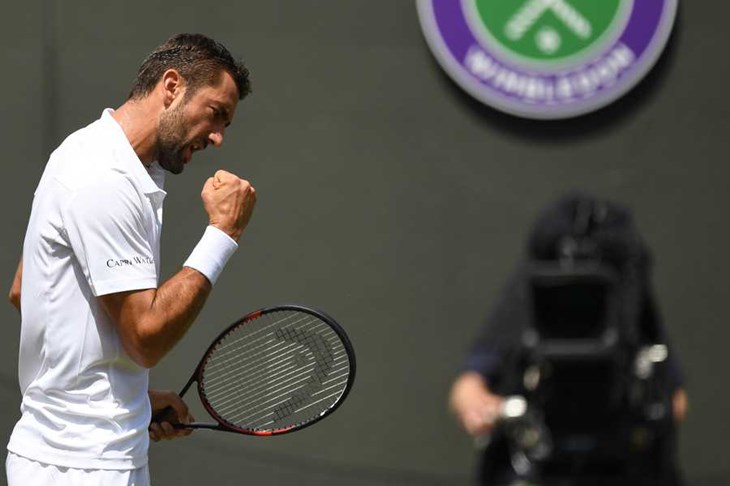 Maestralni Marin Čilić pomeo Bautistu-Aguta za četvrtfinale Wimbledona!