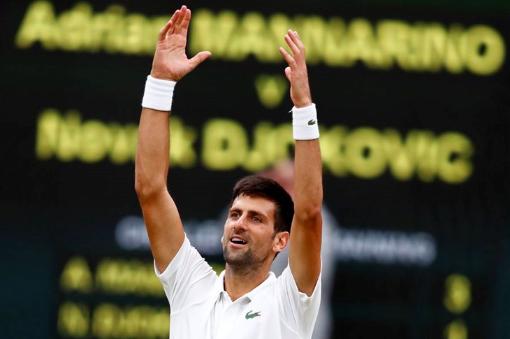 Novak Đoković posljednji četvrtfinalist Wimbledona