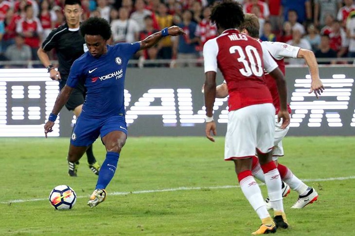 VIDEO: Chelsea nadigrao Arsenal, Willian i Batshuayi potopili Topnike, debitirao Mario Pašalić