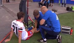 FANATIK: Igrač HSV-a postigao pogodak pa se teško ozlijedio prilikom proslave