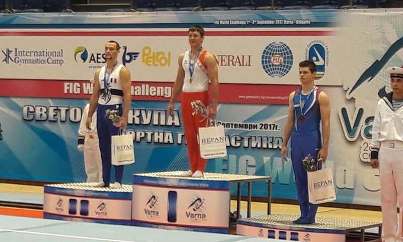 Gimnastika: Jakov Vlahek brončani na Svjetskom kupu u Varni