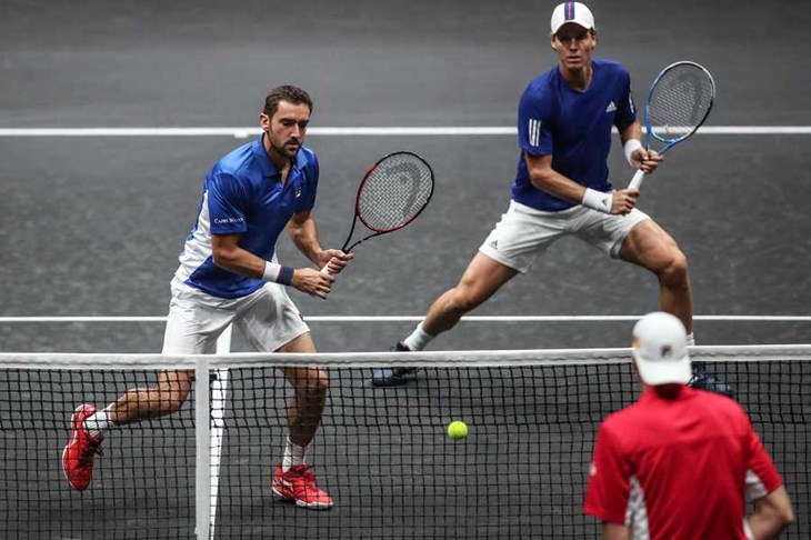 Isner i Sock vratili Svijet u igru pobjedom u dva seta protiv Čilića i Berdycha