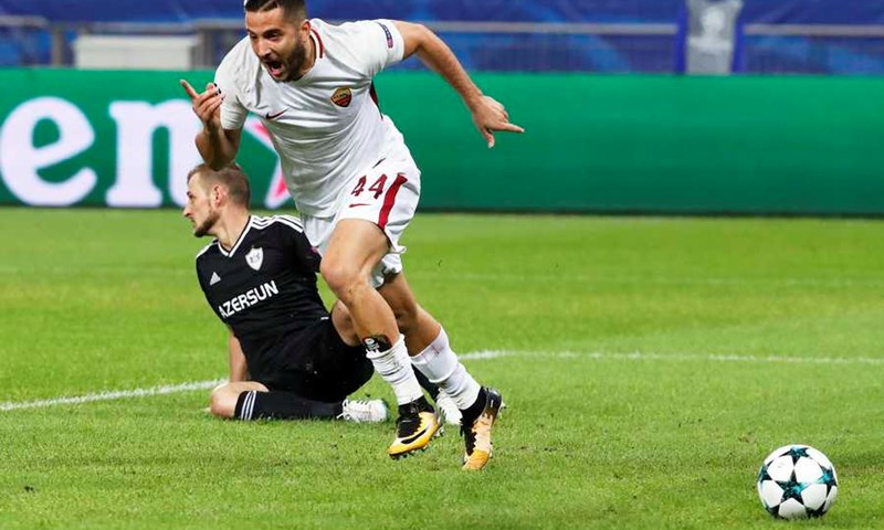 VIDEO: Roma u povijesnom nastupu u Azerbadjžanu do pobjede protiv Qarabaga