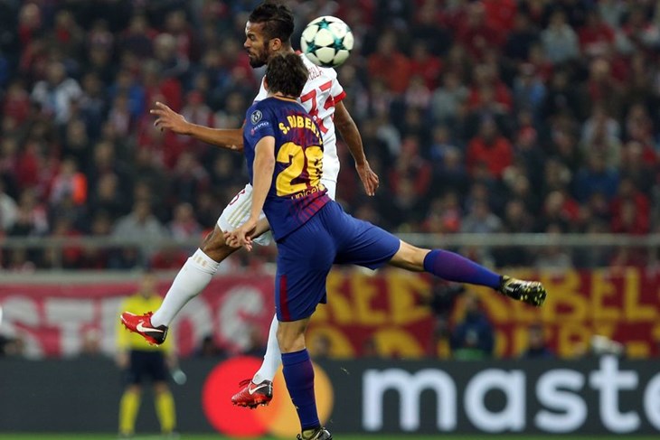 Barcelona na gostovanju u Pireju ostala bez dvojice veznjaka