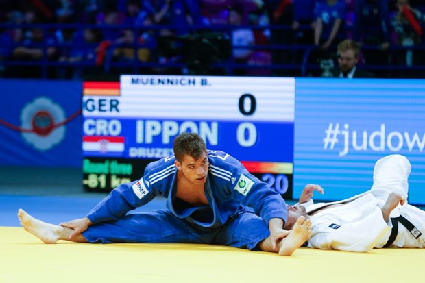 Judo: Dominik Družeta srebrni na Europskom prvenstvu za mlađe seniore