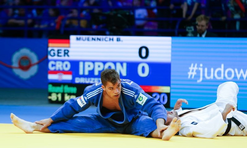 Judo: Dominik Družeta srebrni na Europskom prvenstvu za mlađe seniore